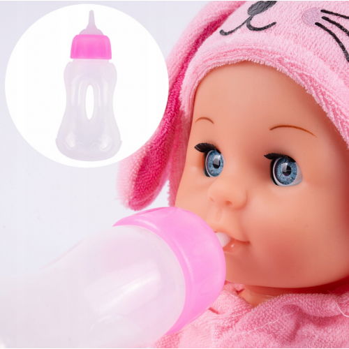 Pidžamā tērpta interaktīva lelle 30 cm (111530)