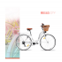 Pilsētas velosipēds MalTrack Citybike Dreamer 6 ātrumu balts 28" + grozs (111669)