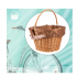 Pilsētas velosipēds MalTrack Citybike Dreamer 6 ātrumu balts 28" + grozs (111669)