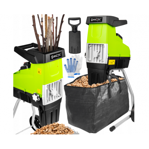 Электрический измельчитель веток - шреддер 44мм , 3500Вт (111718)