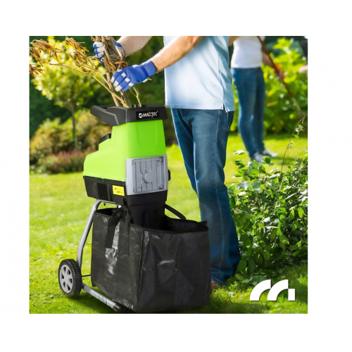 Электрический измельчитель веток - шреддер 44мм , 3500Вт (111718)