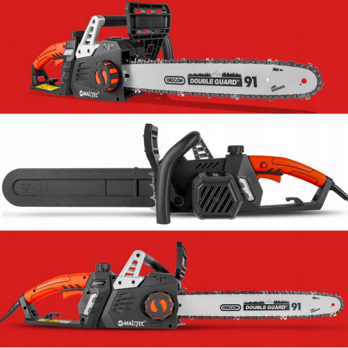 Elektriskais ķēdes zāģis - motorzāģis 3550W / 16" no MalTec (111829) 