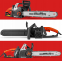 Elektriskais ķēdes zāģis - motorzāģis 3550W / 16" no MalTec (111829) 