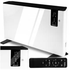 Elektriskais konvektora sildītājs, termostats, tālvadības pults, taimeris 1000/1400/2400 W no Maltec (CH2400DW-PRO, 111955)