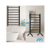 Elektriskais sienas radiators vannas istabai - dvieļu žāvētājs + termostats, 80.5x50x7.5cm, 200W no MalTec (BH200W-BL; 112043)