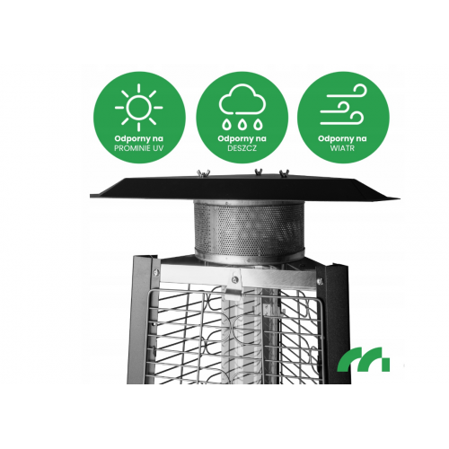 Starojuma piramīdas āra - terases gāzes sildītājs 13kW no MalTec (112386)