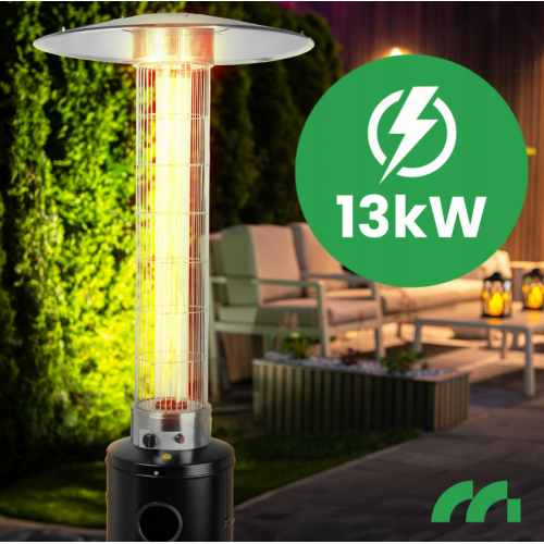 Starojuma āra - terases gāzes sildītājs 13kW no MalTec (112527)
