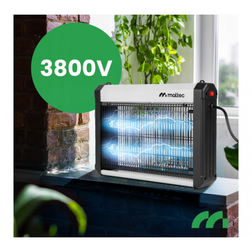 Elektriskā lampa pret mušām, odiem un kukaiņiem 60W no MalTec (112544)