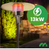 Starojuma āra - terases gāzes sildītājs 13kW no MalTec (112706)