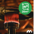 Starojuma āra - terases gāzes sildītājs 13kW no MalTec (112706)