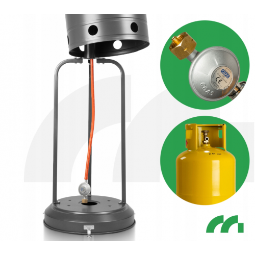 Starojuma āra - terases gāzes sildītājs 13kW no MalTec (112706)