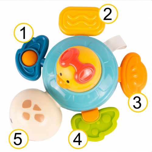 Interaktīva bērnu rotaļlieta - bruņurupucis Malplay (112907)