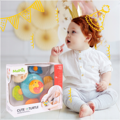 Interaktīva bērnu rotaļlieta - bruņurupucis Malplay (112907)