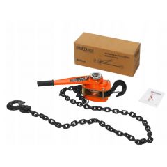Ķēdes vinča 3t 2 āķi 3m Kraft&Dele (KD3505)