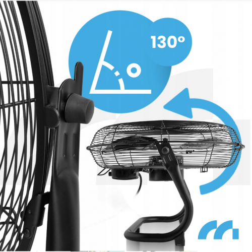 Grīdas ventilators 45 cm 80 W no MalTec (113256)