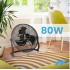 Grīdas ventilators 45 cm 80 W no MalTec (113256)