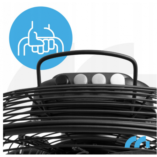 Grīdas ventilators 45 cm 80 W no MalTec (113256)