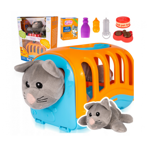 Interaktva rotaļlieta kaķēns - talismans Malplay (113662)