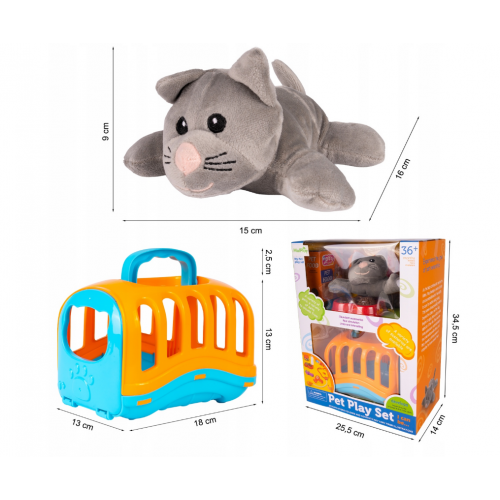 Interaktva rotaļlieta kaķēns - talismans Malplay (113662)