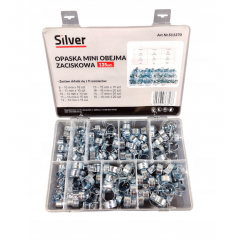 Tērauda skavu komplekts 135 gab no SilverTools (11370)