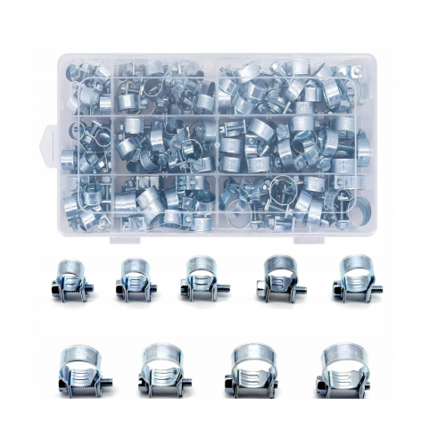Tērauda skavu komplekts 135 gab no SilverTools (11370)