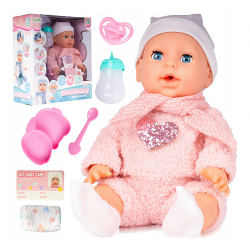 Interaktīva lelle ar piederumiem 35 cm (113720)