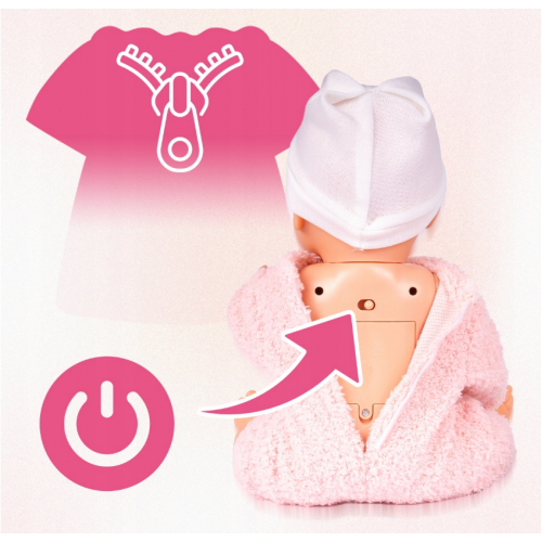 Interaktīva lelle ar piederumiem 35 cm (113720)