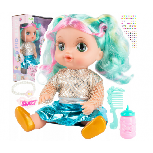 Interaktīva lelle ar piederumiem 30 cm (113910)