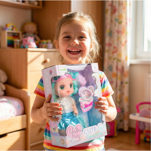 Interaktīva lelle ar piederumiem 30 cm (113910)