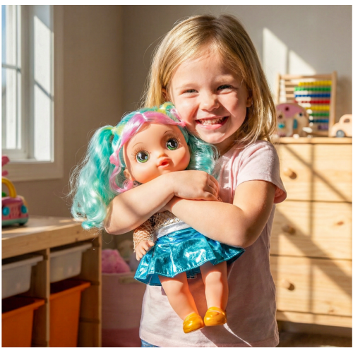 Interaktīva lelle ar piederumiem 30 cm (113910)