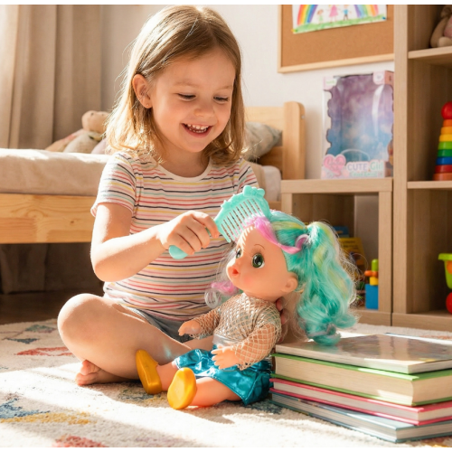 Interaktīva lelle ar piederumiem 30 cm (113910)