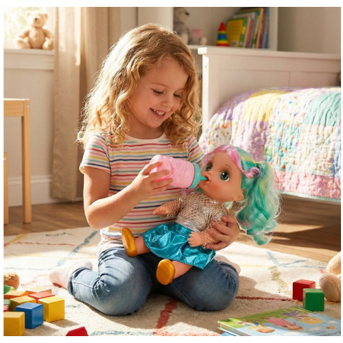 Interaktīva lelle ar piederumiem 30 cm (113910)