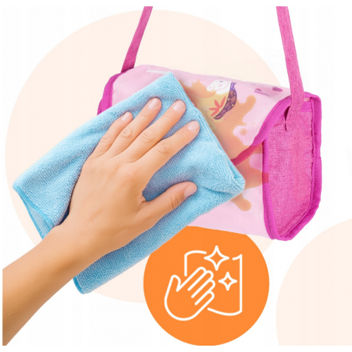 3-in-1 ratiņi lellēm ar aksesuāriem Malplay (113098)