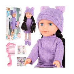 Interaktīva lelle ar piederumiem 40 cm (114194)