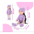 Interaktīva lelle ar piederumiem 40 cm (114194)