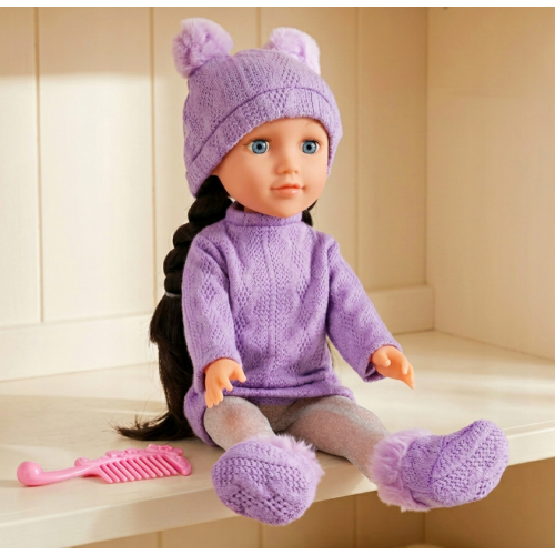 Interaktīva lelle ar piederumiem 40 cm (114194)