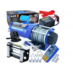 Электрическая лебедка 2500 фунтов, 12 В, 900 Вт + пульт дистанционного управления (14555)