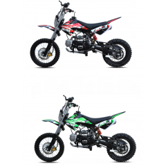 Motocikls KXD 607E 125 cm3 17/14 (Elektriskais starts)