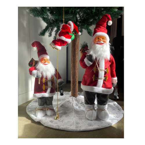 Ziemassvētku vecītis, Santa Klaus figūriņa 60cm no Ruhhy (22354)