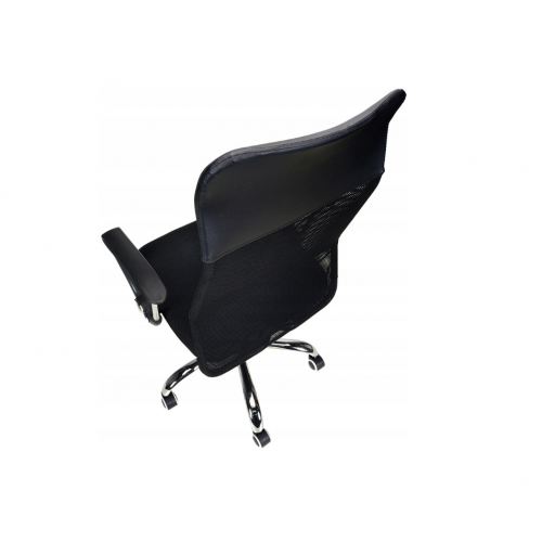 Biroja krēsls XENOS COMPACT ar ventilāciju un grozāmu mehānismu, melns. (00002727, 23236) 