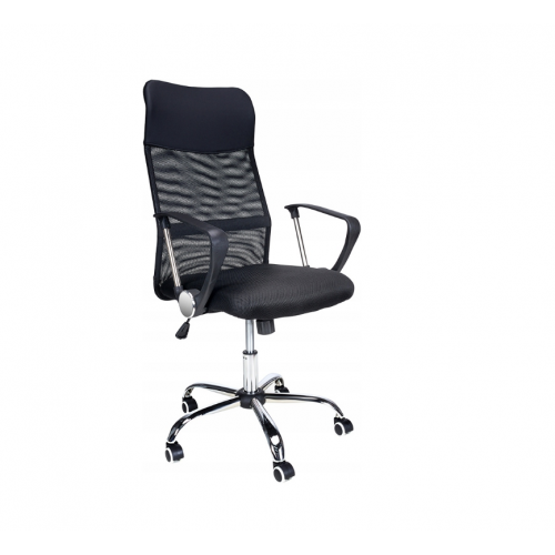 Biroja krēsls XENOS COMPACT ar ventilāciju un grozāmu mehānismu, melns. (00002727, 23236) 