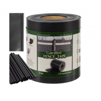 Лента / ламель для забора 19смx35м 630г/м2 +25 зажимов  (23703)