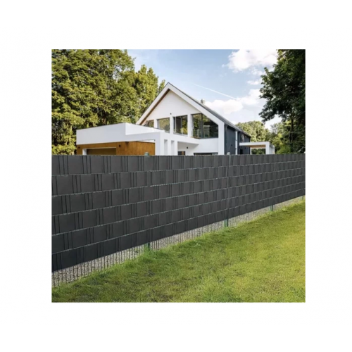 Лента / ламель для забора 19смx35м 630г/м2 +25 зажимов  (23703)