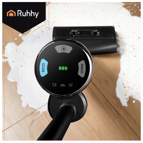 Vertikālais akumulatora putekļusūcējs 200W, 16kPa, Hepa, pašattīrošs Ruhhy Lixo (24860)