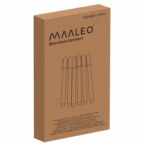 Ручка для рисования узоров - набор из 6 шт. Maaleo (24861)