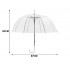 Caurspīdīgs lietussargs (25005)