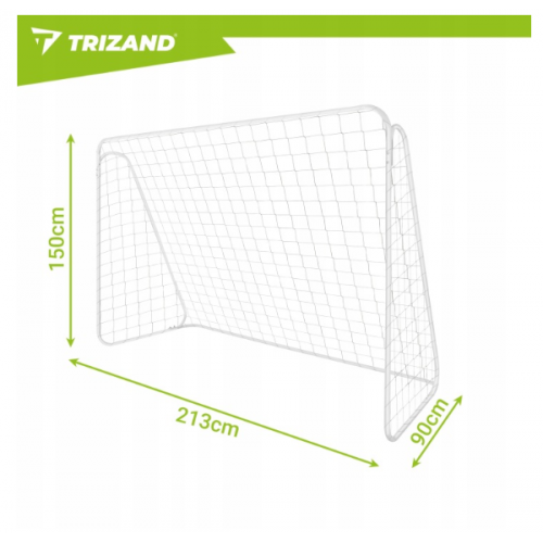 Metāla futbola vārti 213 x 150 x 90 cm Trizand (27544)