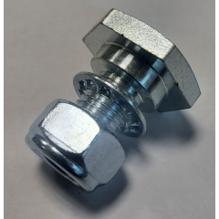 Винт с гайкой для ножа косилки Hecht 5060 (506002131)