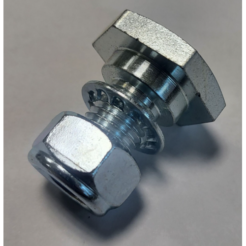 Винт с гайкой для ножа косилки Hecht 5060 (506002131)