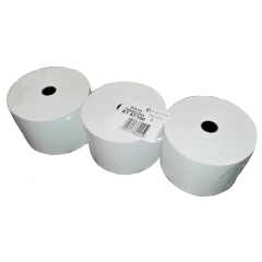 Termopapīrs, papīra lente 57x100 kases aparātiem, čeku un fiskālajiem printeriem (57mm x 100m) no Omeko